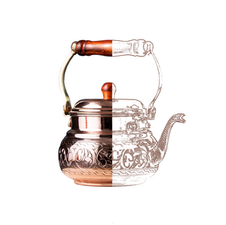Copper Coffee and Tea Pots