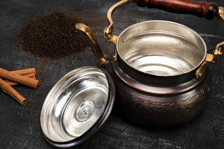 Handmade Solid Copper Teapot Stovetop | 1.6 Quarts (1.5 Liter) 100% Copper Kettle Kitchen Utensil