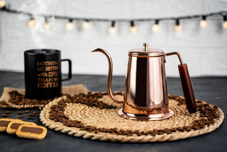 Solid Copper Coffee Milk Pot