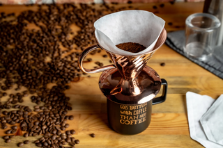 Copper v60 Dripper | Handmade Copper Pour Over Coffee Dripper