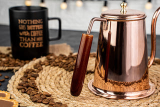 Copper Coffee Serving Pot | Copper Pour Over Coffee Pot V60 Coffee Maker| Handmade Copper Kitchen Utensil